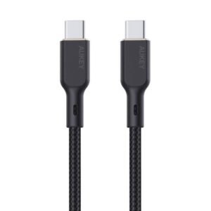 Aukey CB-KCC101 Circlet Blink Aramid Fiber USB C to C Cable -1m